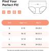 imageINNERSY Girls Period Underwear Cotton First Period Starter Menstrual Panties for Teen Girls Size 816 3 PackPurplePinkGreen