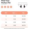 imageINNERSY Girls Period Underwear for Teens Heavy Flow Panties Size 1018 Hold 4 Tampons 3PackSolid Black