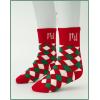 imageINNERSY Kids Boys Girls Cotton Socks Colorful Checkered Novelty Crew Socks for Teens 5 Pairs2checkered1stripes2dots G