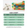 imageINNERSY Kids Boys Girls Cotton Socks Colorful Checkered Novelty Crew Socks for Teens 5 PairsCheckered Patterns a
