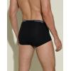 imageINNERSY Mens Cotton Underwear Classic Full Rise Briefs Open Fly Underwear 4PackBlack