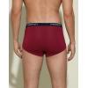 imageINNERSY Mens Cotton Underwear Classic Full Rise Briefs Open Fly Underwear 4PackClassic Retro Colors