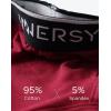 imageINNERSY Mens Cotton Underwear Classic Full Rise Briefs Open Fly Underwear 4PackClassic Retro Colors