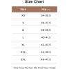 imageINNERSY Period Underwear for Women Leakproof High Waisted Menstrual Cotton Panties 3 PackBlueHeather GreyRed