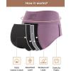 imageINNERSY Period Underwear for Women Leakproof High Waisted Menstrual Cotton Panties 3 PackMidnight Iris