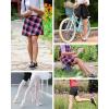 imageINNERSY Teen Girls Dance Bike Shorts Cotton Under Dress Shorts for Size 816 Pack of 3BlackWhiteGray