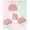 imageINNERSY Teen Girls Dance Bike Shorts Cotton Under Dress Shorts for Size 816 Pack of 3PinkGreenBlue