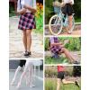 imageINNERSY Teen Girls Dance Bike Shorts Cotton Under Dress Shorts for Size 816 Pack of 3Starry SkyLight BluePurple