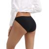 imageINNERSY Womens High Cut String Bikini Panties Stretchy Sexy Cotton Underwear 6PackBlack