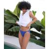 imageINNERSY Womens High Cut String Bikini Panties Stretchy Sexy Cotton Underwear 6PackVital Jungle