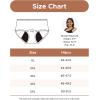 imageINNERSY Womens Plus Size Period Underwear Leakproof Menstrual Panties 3 PackBlack