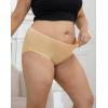 imageINNERSY Womens Plus Size Period Underwear Leakproof Menstrual Panties 3 PackCoffee Blend