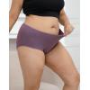 imageINNERSY Womens Plus Size Period Underwear Leakproof Menstrual Panties 3 PackDark Lavender