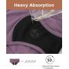 imageINNERSY Womens Plus Size Period Underwear Leakproof Menstrual Panties 3 PackDark Lavender