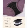 imageINNERSY Womens Plus Size Period Underwear Leakproof Menstrual Panties 3 PackDark Lavender