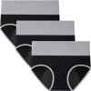Black With Grey Waistband