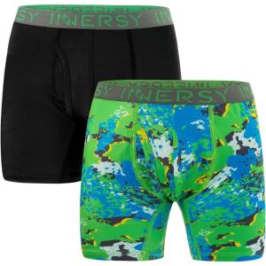 imageINNERSY Boys Underwear Soft Quick Dry Boxer Briefs 2 PacksPlanetary Camo