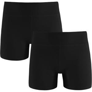 imageINNERSY Girls Athletic Biker Shorts Size 816 Years Gymnastics Volleyball Dance Shorts 12 PacksBlack 2pack
