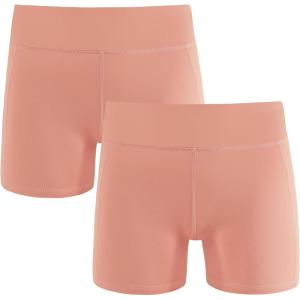 imageINNERSY Girls Athletic Biker Shorts Size 816 Years Gymnastics Volleyball Dance Shorts 12 PacksPink 2pack