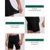 imageINNERSY Mens 88quot Long Leg Mesh Breathable Boxer Briefs Anti Chafing Underwear 3 PackBlack