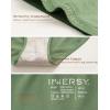 imageINNERSY Plus Size M5XL Big Curvy Woman Cotton Underwear High Waist Briefs 5PackMint Sky