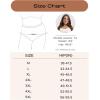 imageINNERSY Plus Size M5XL Big Curvy Woman Cotton Underwear High Waist Briefs 5PackMint Sky