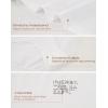 imageINNERSY Plus Size M5XL Big Curvy Woman Cotton Underwear High Waist Briefs 5PackWhite