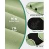 imageINNERSY Womens Bamboo Viscose Heavy Flow Period Underwear High Waisted Leakproof Panties 3 PackBlackGaryGreen