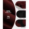 imageINNERSY Womens Bamboo Viscose Heavy Flow Period Underwear High Waisted Leakproof Panties 3 PackBlackGaryRed