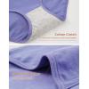 imageINNERSY Womens Cotton Underwear High Waisted Panties Full Coverage Ladies Briefs 3PackMacaron