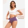 imageINNERSY Womens Cotton Underwear High Waisted Panties Full Coverage Ladies Briefs 3PackMid Autumn