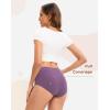 imageINNERSY Womens Cotton Underwear High Waisted Panties Full Coverage Ladies Briefs 3PackMid Autumn