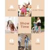 imageINNERSY Womens Modal Plus Size 5quot Boxer Underwear Anti Chafing Boyshorts Panties 2PackMocha Blush