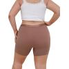 imageINNERSY Womens Modal Plus Size 5quot Boxer Underwear Anti Chafing Boyshorts Panties 2PackMocha Blush
