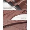 imageINNERSY Womens Modal Plus Size 5quot Boxer Underwear Anti Chafing Boyshorts Panties 2PackMocha Blush