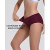 imageINNERSY Womens Period Underwear Hipster Teens Mesh Panties for Postpartum Menstrual 3PackBlue Night