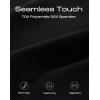 imageINNERSY Womens Seamless No Show Underwear High Waist Panties Invisible Light Underwear 3PackBlack