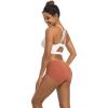imageINNERSY Womens Seamless No Show Underwear High Waist Panties Invisible Light Underwear 3PackCaramelApricotLight Nude