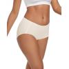 imageINNERSY Womens Seamless No Show Underwear Quick Dry Panties Nylon Briefs 3PackBeige