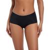 imageINNERSY Womens Seamless No Show Underwear Quick Dry Panties Nylon Briefs 3PackBlack