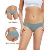 imageINNERSY Womens Underwear Soft Cotton Low Rise Panties Breathable Briefs 6 PackSummer Wave