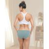 imageINNERSY Womens Underwear Soft Cotton Low Rise Panties Breathable Briefs 6 PackSummer Wave