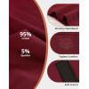 imageINNERSY Womens Heavy Flow Period Boyshorts Underwear High Waisted Menstrual Panties Hold 4 TamponsDark Red