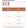 imageINNERSY Womens Seamless Underwear Nylon Sexy Thongs No Show Womens Panties 5 PackBlackBeige