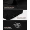 imageINNERSY Womens Soft ampamp Thin No Show Modal Underwear Quick Dry Panties for Summer 5PackBlack