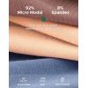 imageINNERSY Womens Soft ampamp Thin No Show Modal Underwear Quick Dry Panties for Summer 5PackNude Gradient