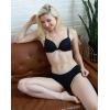 imageINNERSY Womens Underwear Cotton Hipster Panties Regular ampamp Plus Size 6PackContrasting Dark Vintage