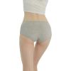 imageINNERSY Womens Underwear Cotton Hipster Panties Regular ampamp Plus Size 6PackFrench Grey