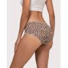 imageINNERSY Womens Underwear Cotton Hipster Panties Regular ampamp Plus Size 6PackLeopard Print