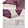 imageINNERSY Womens Underwear Cotton Hipster Panties Regular ampamp Plus Size 6PackRetro Plaid